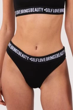 Felicity Hayward X PP Self Love Black Brief New In