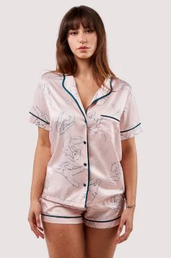 Felicity Hayward X PP Venus Printed Pyjama Top & Bottom New In