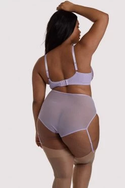 Playful Promises Curve Exclusive Mila Lilac Lace Bra