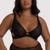 Playful Promises Curve Exclusive Lydia Black Diamante Bra