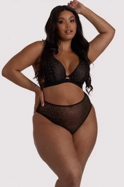 Playful Promises Curve Exclusive Lydia Black Diamante Bra