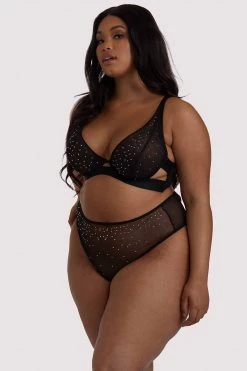 Playful Promises Curve Exclusive Lydia Black Diamante Bra