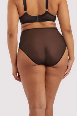 Playful Promises Curve Exclusive Jules Printed High Waist Knicker