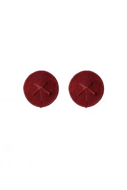 Hustler Cherry Wine Applique Nipple Pasties New In