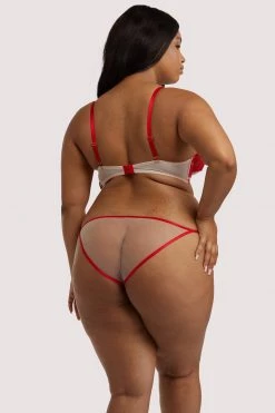 Hustler Mya Red Lace Brief Free Sexy Summer Brief