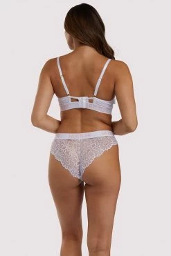Hustler Branded Lace White Brief 19 Hustler Branded Lace White Brief
