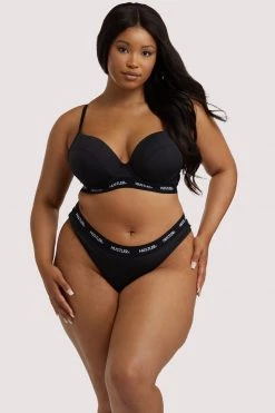 Hustler Branded Black Plunge Push Up Bra New In Bras 21 Hustler Branded Black Plunge Push Up Bra New In Bras