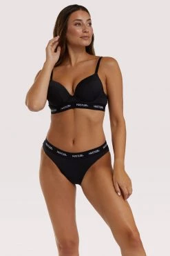 Hustler Branded Black Brief 12 Hustler Branded Black Brief