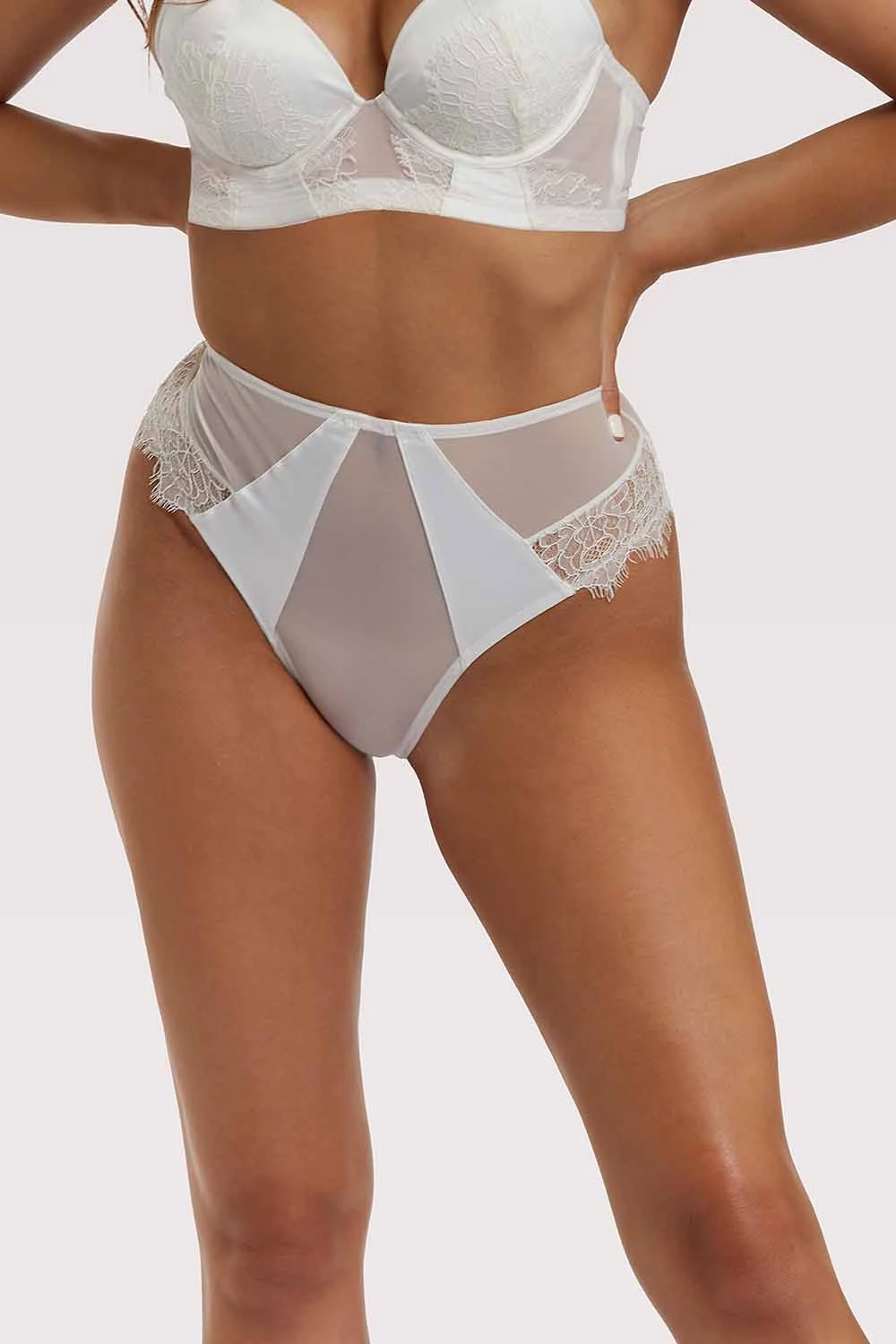 Playful Promises Melina Ivory Highwaist Brief Free Sexy Summer Brief 1 Playful Promises Melina Ivory Highwaist Brief Free Sexy Summer Brief