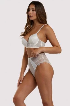 Playful Promises Melina Ivory Highwaist Brief Free Sexy Summer Brief 14 Playful Promises Melina Ivory Highwaist Brief Free Sexy Summer Brief