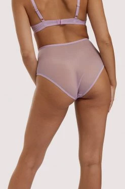 Playful Promises Lila Lilac Highwaist Free Sexy Summer Brief