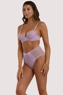 Playful Promises Lila Lilac Highwaist Free Sexy Summer Brief