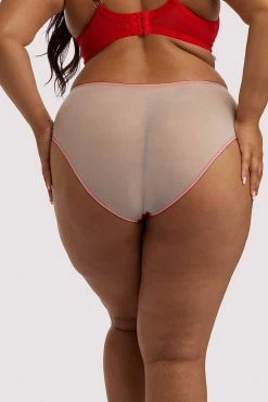 Playful Promises New In Anaise Red Highwaist Brief