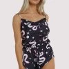 Kilo Brava Black Moon Snake Playsuit Nightwear