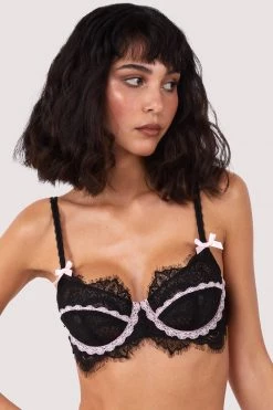 Kiss Me Deadly New In Bras Caresse Black Lace Bra