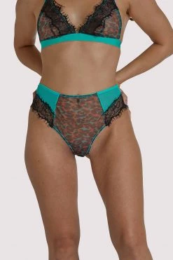 Regalia Harlow Leopard Multi High Waist Brief