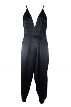 Playful Promises Nightwear Reina Black Satin Chemise 6 Playful Promises Nightwear Reina Black Satin Chemise