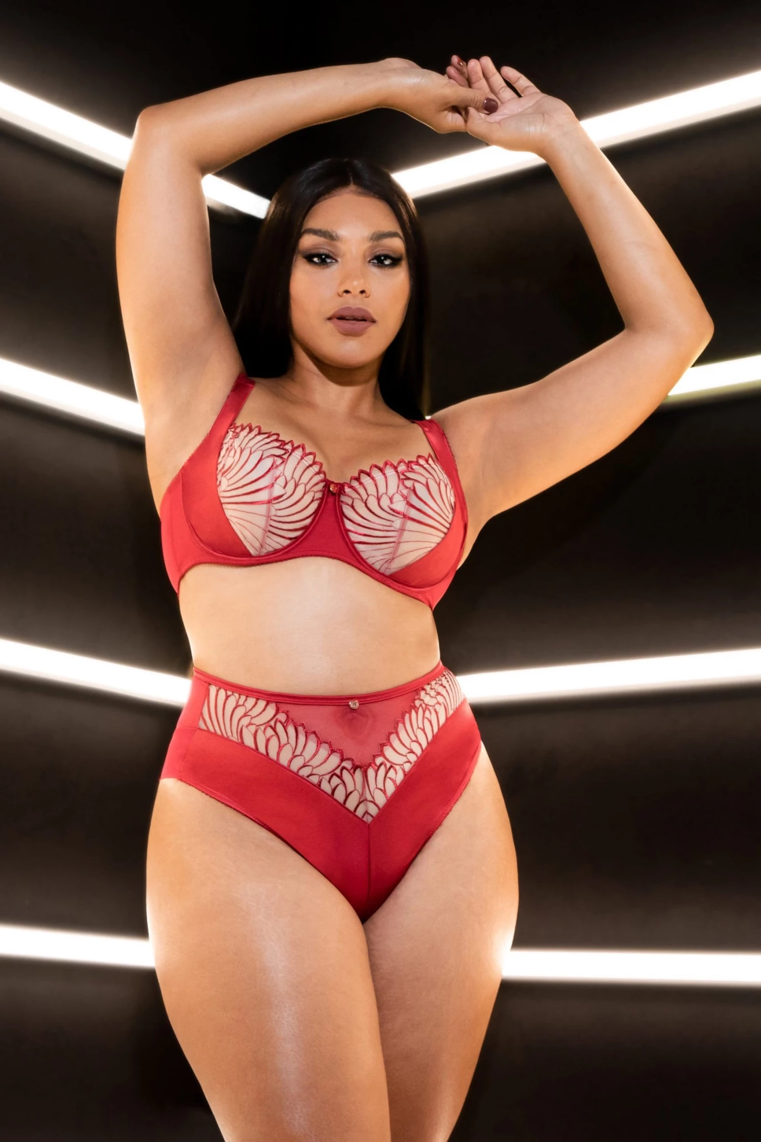 Scantilly By Curvy Kate Fallen Angel Red Balcony Bra Bras 8 Scantilly By Curvy Kate Fallen Angel Red Balcony Bra Bras