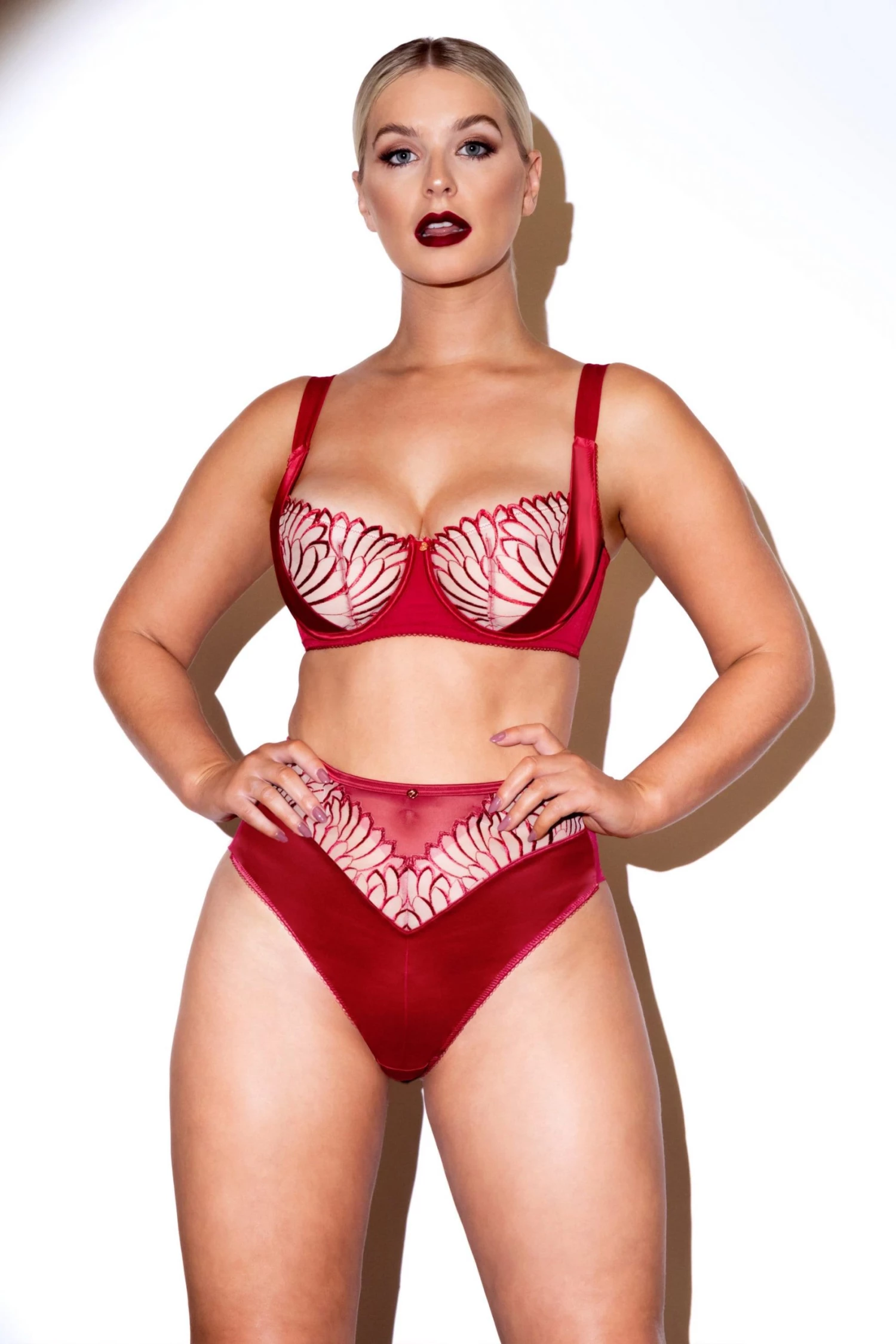 Scantilly By Curvy Kate Fallen Angel Red Balcony Bra Bras 7 Scantilly By Curvy Kate Fallen Angel Red Balcony Bra Bras