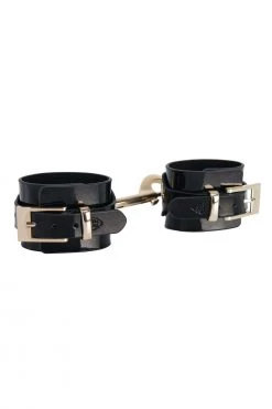 Soft Paris Dahlia Patent Leather Handcuffs