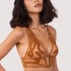 Thistle And Spire New In Medusa Liquid Gold Bralette