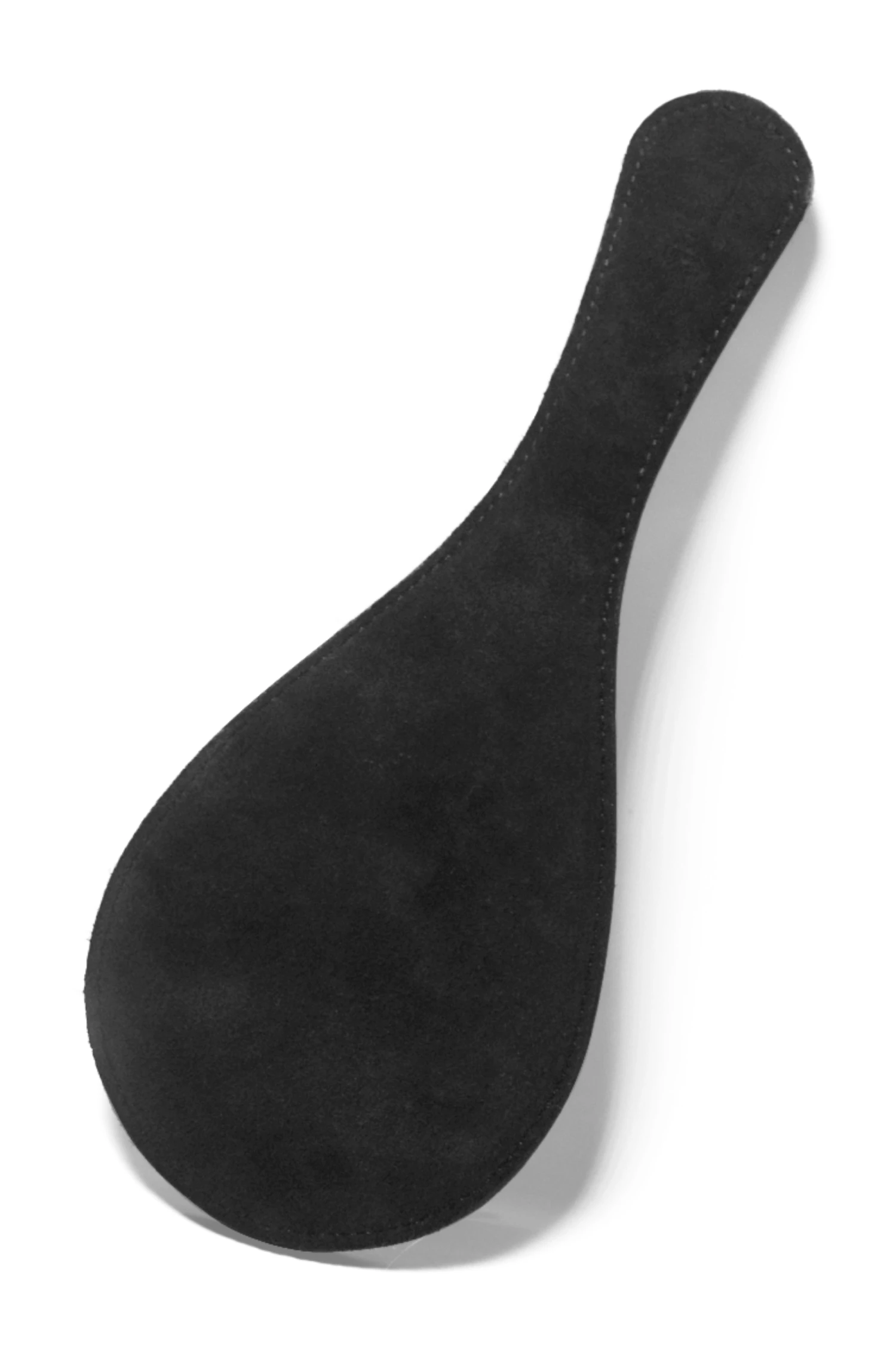 Coco De Mer Black Leather Round Paddle 2 Coco De Mer Black Leather Round Paddle