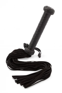 Coco De Mer Black Leather Flogger New In