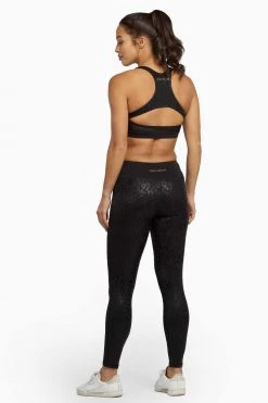 Wolf & Whistle Wet Look Leopard Back High Waist Leggings