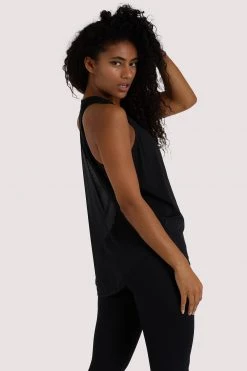 Wolf & Whistle Activewear Black Jersey Vest 5 Wolf & Whistle Activewear Black Jersey Vest