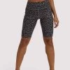 Wolf & Whistle Eco Dusty Olive Leopard Short Activewear