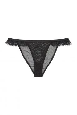 Wolf & Whistle Jenna Leopard Mesh Brief Seconds Knickers