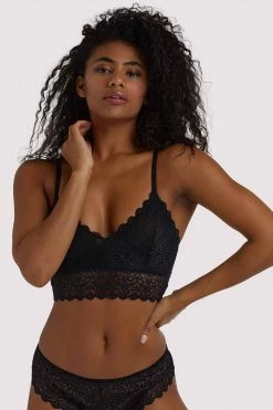 Wolf & Whistle New In Bras Ariana Black Lace Bralette