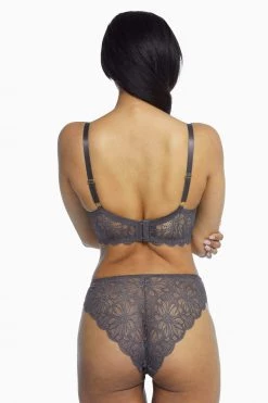 Wolf & Whistle Knickers Ariana Steel Grey Everyday Lace Brief 10 Wolf & Whistle Knickers Ariana Steel Grey Everyday Lace Brief