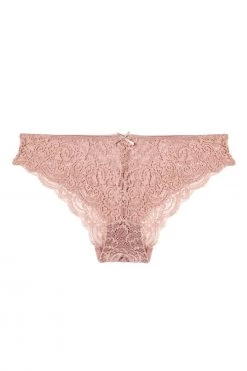 Wolf & Whistle New In Ariana Ash Rose Lace Brief