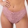 Wolf & Whistle New In Ariana Ash Rose Lace Brief