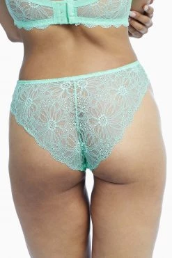 Wolf & Whistle Knickers Ariana Mint Everyday Lace Brief