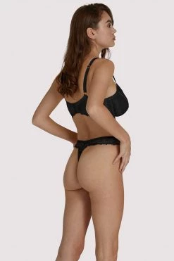 Wolf & Whistle Ariana Black Everyday Thong