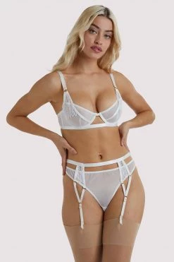 Wolf & Whistle Milana Ivory Thong Outlet