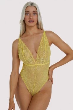 Wolf & Whistle Everyday Lingerie Ariana Yellow Everyday Body