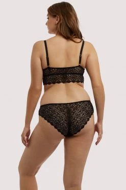 Wolf & Whistle New In Bras Ariana Black Lace Bralette