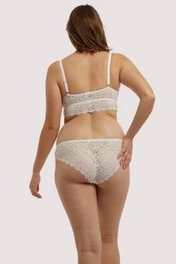 Wolf & Whistle Ariana Ivory Everyday Lace Brief Knickers