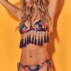 Wolf & Whistle Swimwear Thea Floral Tie Side Brief