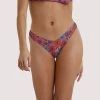 Wolf & Whistle Swimwear Scarlett Floral Bikini Brief