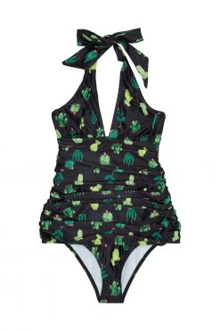 Collectif X Playful Promises Swimwear Cactus Skirted Swimsuit 9 Collectif X Playful Promises Swimwear Cactus Skirted Swimsuit