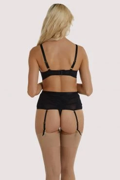 Wolf & Whistle Bodies Paola Black Lace Basque