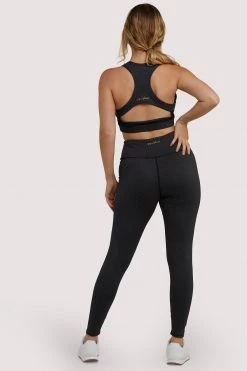 Wolf & Whistle Grey Marl Long Leggings Activewear 6 Wolf & Whistle Grey Marl Long Leggings Activewear