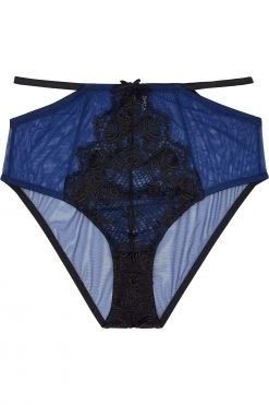 Playful Promises Tabitha Blue Embroidery HW Brief Knickers 11 Playful Promises Tabitha Blue Embroidery HW Brief Knickers