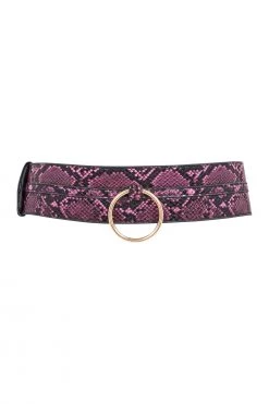 Regalia New In Accessories Ring Detail Belt Purple Snake 7 Regalia New In Accessories Ring Detail Belt Purple Snake