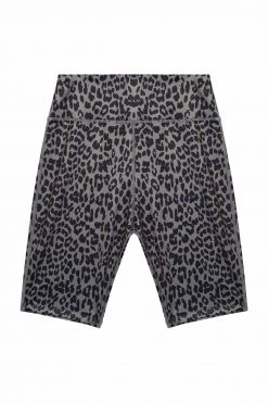 Wolf & Whistle Eco Dusty Olive Leopard Short Activewear