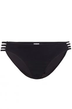 Wolf & Whistle Black Cut Out Side Bikini Brief
